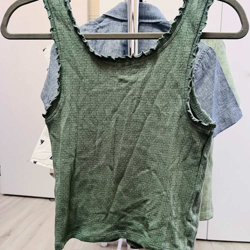 4/$12 SO Button Front Tank Top - Picture 2 of 3